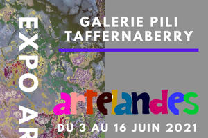 EXPOSITION ARTELANDES GALERIE PILI TAFFERNABERRY BIDART