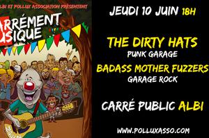 photo Carrément musique #9: Badass Mother Fuzzers + The Dirty Hats