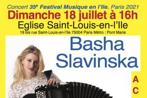 photo RECITAL DE BASHA SLAVINSKA, accordéon classique