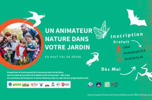 Un animateur nature dans votre jardin