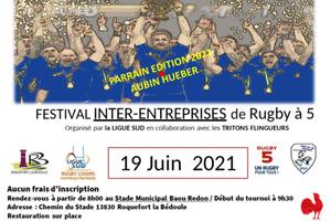 TOURNOI INTER-ENTREPRISE/INSTITUTION rugby à 5 Ligue Sud.