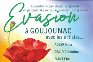 photo A Goujounac, l'exposition Evasion se poursuit...