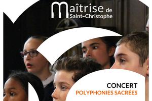 photo Concert Maîtrise Saint-Christophe