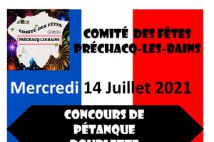 Concours de pétanque doublette