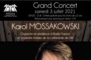Grand concert d'orgue par Karol Mossakowski