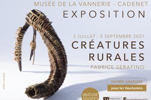 Nuit des musées : Visite guidée de l’exposition Créatures rurales au Musée de la Vannerie