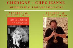 CONCERTS CHEZ JEANNE GUINGUETTE VILLAGEOISE ASSOCIATIVE