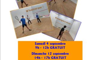 Découverte du squash