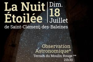 La nuit étoilée