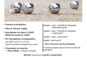 photo Concours de Pétanque à Vaudesson