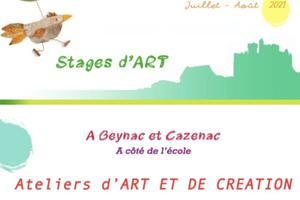 photo atelier d’art beynac