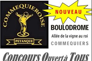 Concours pétanque doublettes formées