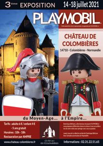3ème Exposition PLAYMOBIL au Château de Colombières