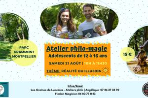 Ateliers philo-magie adolescents Montpellier