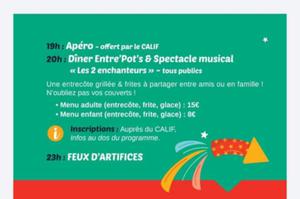 Fête Votive 16, 17 et 18 juillet