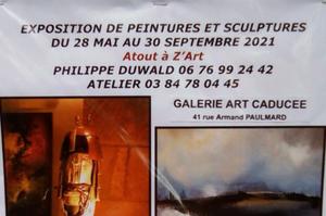 Exposition Peintures & Sculptures Philippe Duwald - Galerie Art Caducée