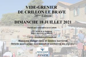 28ème VIDE-GRENIER DE CRILLON LE BRAVE