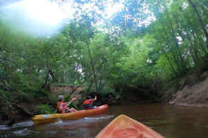 photo Descente de rivière encadrée