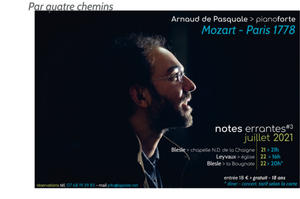 photo Notes Errantes #3 > Festival itinérant en Auvergne | Mozart au pianoforte en l'église de Leyvaux