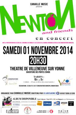 Newton en concert