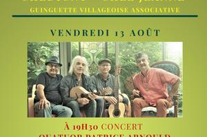 Concerts à Chédigny, Chez Jeanne, guinguette villageoise associative