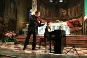 Zacchary Pourtzeladze et Anne Marty en concert