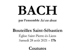 photo BACH par l'ensemble Ici en deux