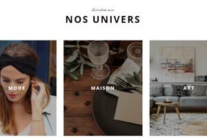 Nouvelle boutique en ligne de créations artisanales françaises Mode & Maison