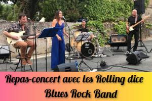 Concert-repas avec les ROLLING DICE