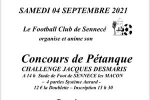 Concours de pétanque