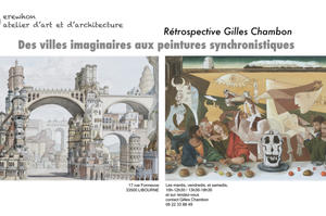 photo Rétrospective Gilles Chambon: des villes imaginaires aux peintures synchronistiques