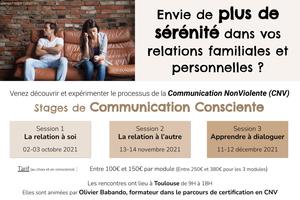 photo Stages de Communication Consciente (inspirée de la CNV)