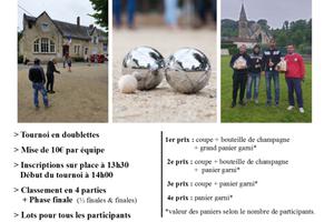 Concours de Pétanque à Vaudesson