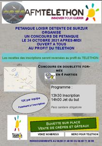 photo concours de pétanque