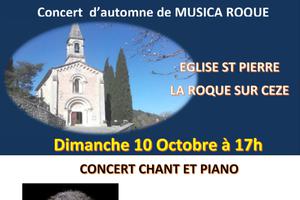 CONCERT CHANT ET PIANO