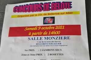 Concours de belote 