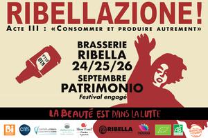 photo Le Festival Ribellazione Acte III : du 24 au 26 septembre à Patrimonio !