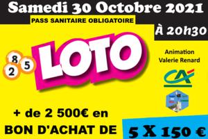 LOTO organisé par le comités des fêtes à Saint-Fromond