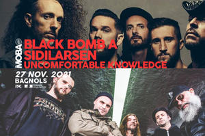 photo Black Bomb A + Sidilarsen + Uncomfortable Knowledge