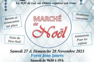 Marché de Noël 5ème édition MJC Luc sur Orbieu