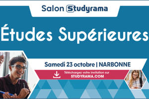 Studyrama - Salon des Etudes Supérieures de Narbonne, le 23 octobre