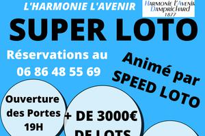 SUPER LOTO DE L'HARMONIE L'AVENIR - DAMPRICHARD