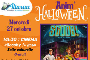 photo Anim'Halloween : ciné, cadeaux et bonbons !