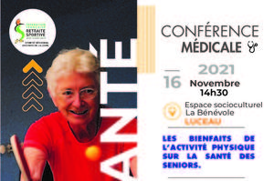 Conférence Médicale Santé Seniors