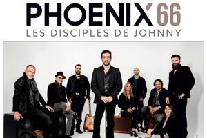 Concert du groupe Phoenix 66 en hommage à Johnny Hallyday