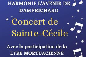 Concert de Sainte-Cécile de l'Harmonie l'Avenir de Damprichard