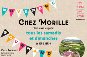 Novembre Gourmand Chez Morille