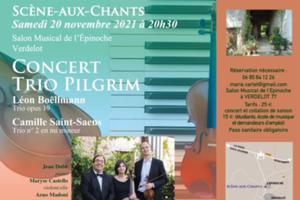 Concert du pianiste Jean Dubé avec le Trio Pilgrim à Verdelot