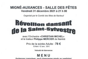 Réveillon dansant St Sylvestre 2021