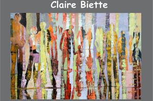 Exposition peintures, modernes, colorées et lumineuses